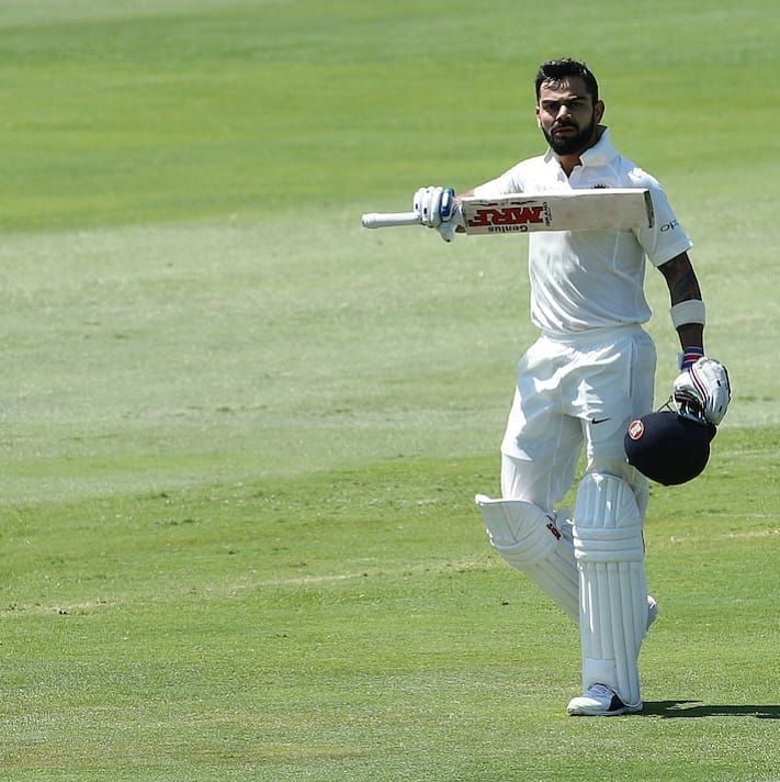 Under pressure, Kohli scored a magnificent 100