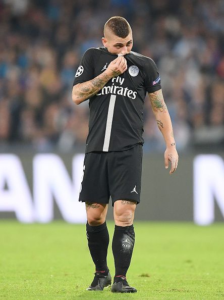 Marco Veratti failed to turn up on yet another important evening for his employers.
