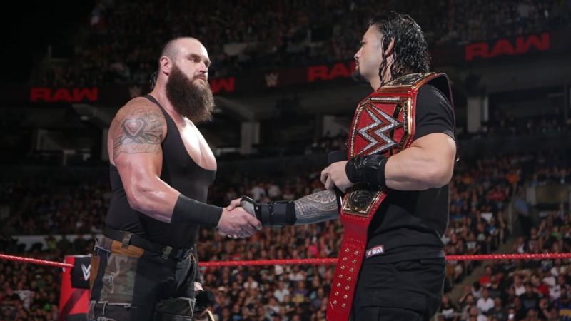 Braun Strowman and Roman Reigns