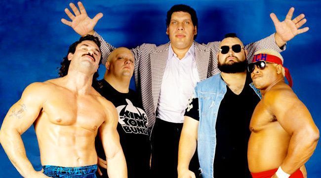 Survivor Series 1987 - Andre the Giant, Rick Rude, King Kong Bundy, One Man Gang and Butch Reed