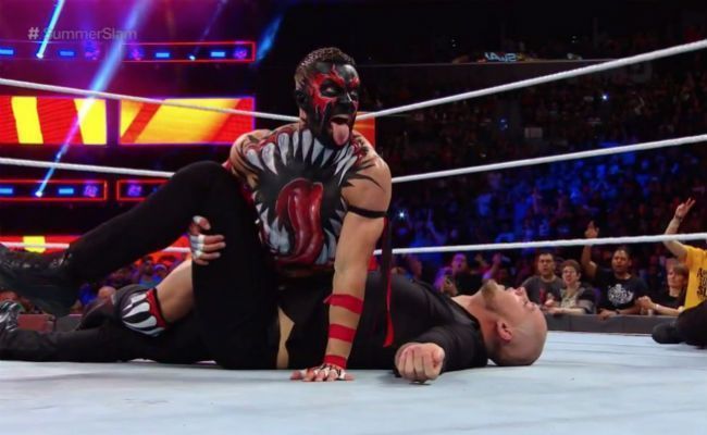 Balor and Corbin battled at Summerslam.