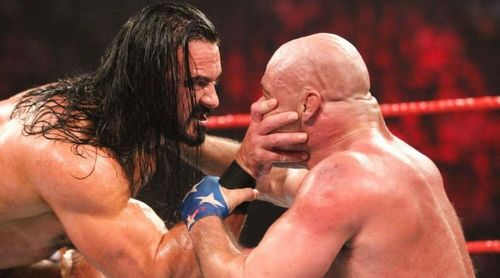 Drew McIntyre and Kurt Angle