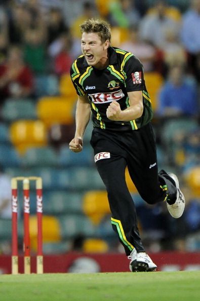 James Faulkner is the only Aussie bowler to pick up 5 wickets in a T20I innings