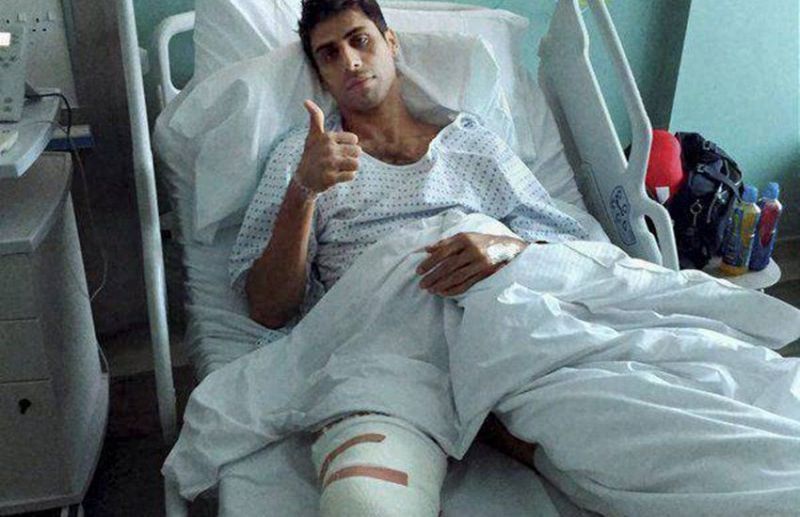 Image result for nehra injured