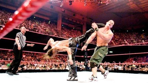 Image result for john cena shawn michaels raw sportskeeda