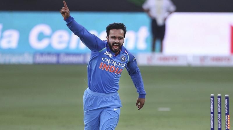 Kedar Jadhav has been India&#039;s 6th bowling option lately