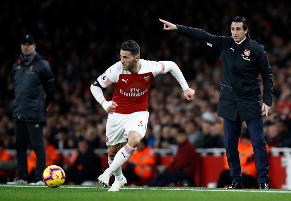 The Gunners finished the match with 62 percent of ball possession