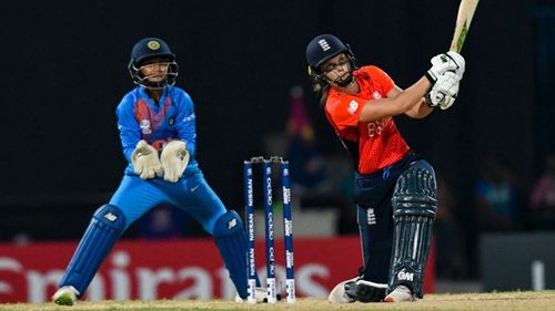 England v India. CREDIT: Twitter @WorldT20