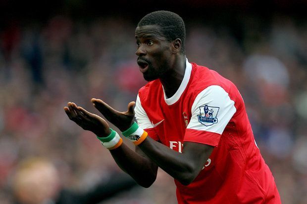 Emmanuel Eboue has gone from &acirc;riches-to-rag&acirc;