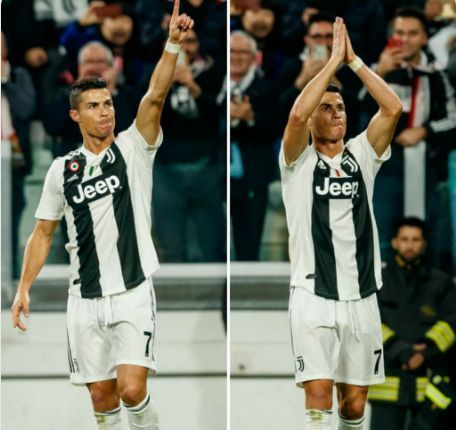 Cristiano Ronaldo was on the scoresheet when Juventus played Manchester United on Wednesday