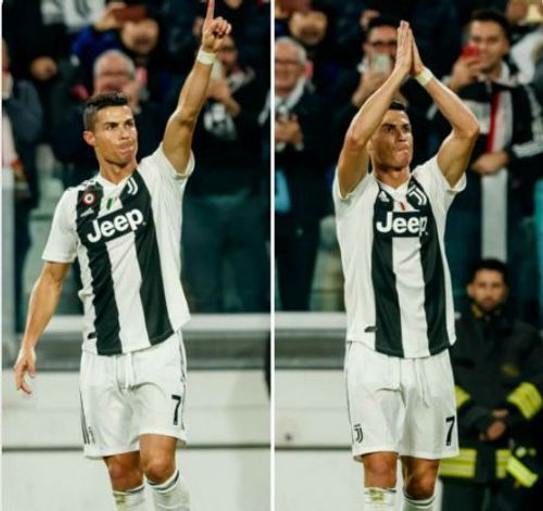 Cristiano Ronaldo was on the scoresheet when Juventus played Manchester United on Wednesday