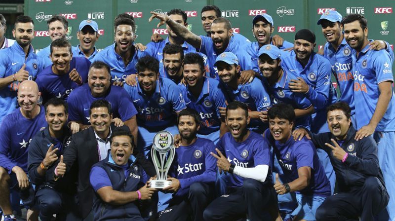 Image result for Australia wins T20I series vs India