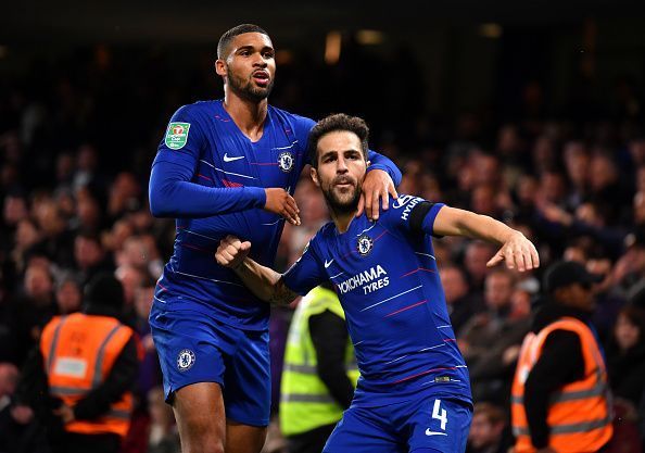 Ruben Loftus-Cheek has learned from the best in the Chelsea midfield.