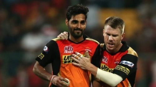 Warner &amp; bhuvi