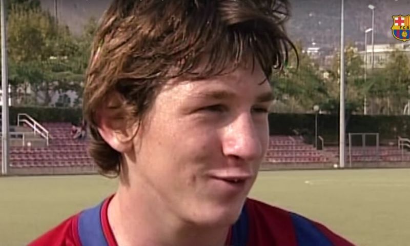 Messi joined Barcelona as a 13-year old