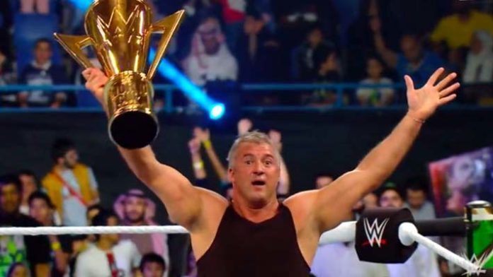 Image result for shane mcmahon wins world cup wwe