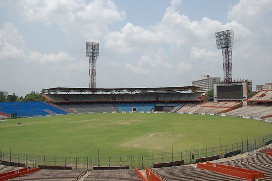 Bihar played Sikkim at the Moin Ul Haq Stadium
