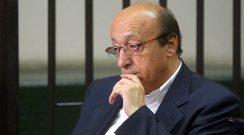 Luciano Moggi was given a 5 year prison sentence