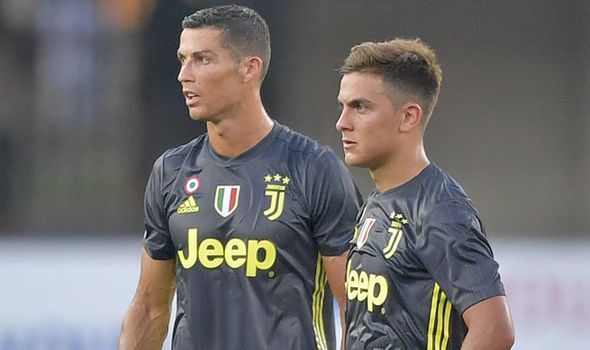 Image result for dybala and ronaldo juventus