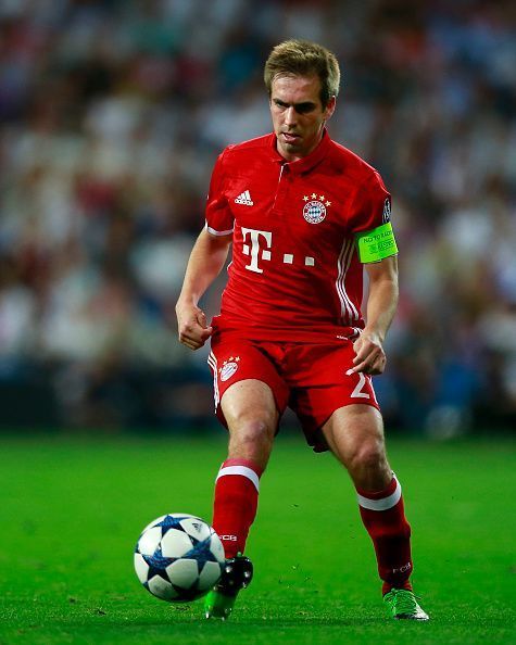 Germany and FC Bayern M&Atilde;&frac14;nchen fullback Philipp Lahm