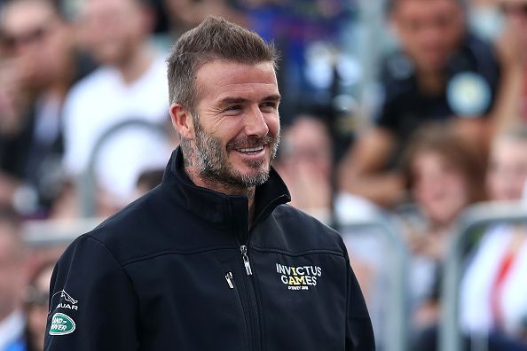 Beckham is one of the most recognisable faces on the planet
