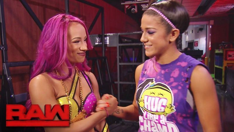 Sasha Banks and the Huggable One defeated Nia Jax and Alicia Fox in the RAW episode of 2017