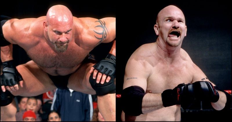 Goldberg (left), in case you couldn&#039;t tell.