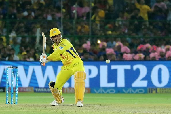 MS Dhoni&#039;s explosive batting and strong leadership skills propelled Chennai Super Kings to the title