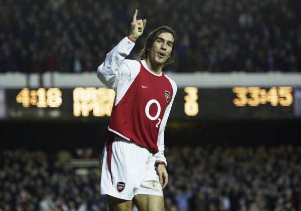 Robert Pires of Arsenal.