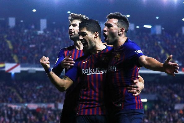 Barcelona left it late against Rayo Vallecano