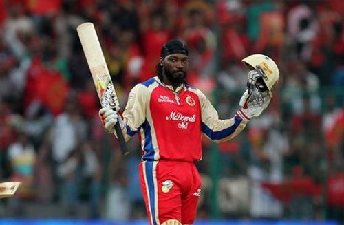 Chris Gayle scored T20's highest individual score against Pune Warriors