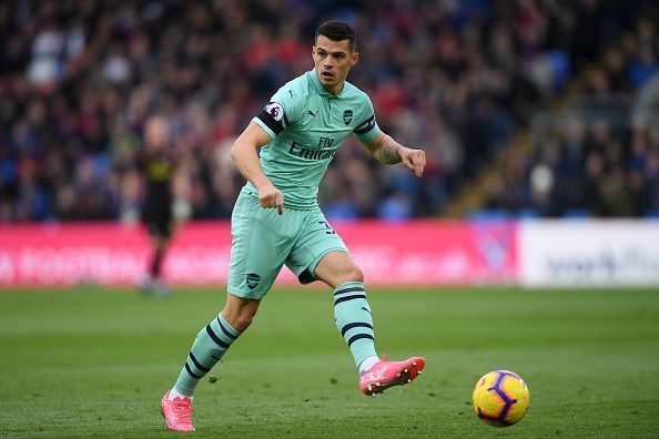 Xhaka is likely to be restored to his preferred position at the centre of the park