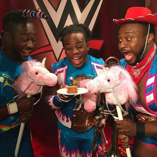 The New Day and their rainbow colored unicorn mounts may not be welcome on Smackdown any longer.