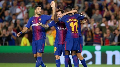 Barcelona sit top of La Liga