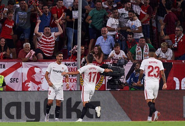 Andre Silva (Left) and Pablo Sarabia (Middle) have started the season well