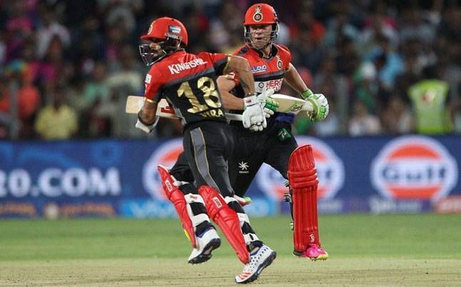 Kohli and de Villiers are the only batsmen retained by RCB