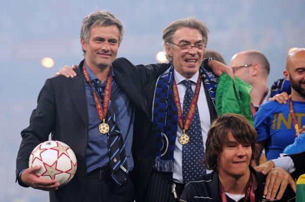 Mourinho won a historic treble with Inter in 2010
