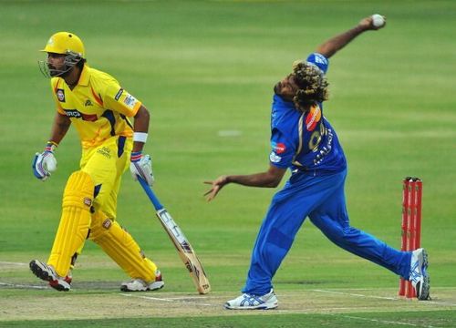 CLT20 2012 Chennai Super Kings v Mumbai Indians