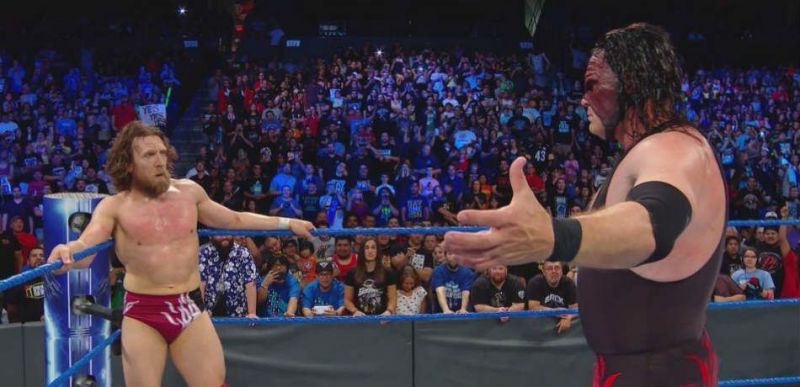 Kane returned to save Daniel Bryan on SmackDown Live back in June