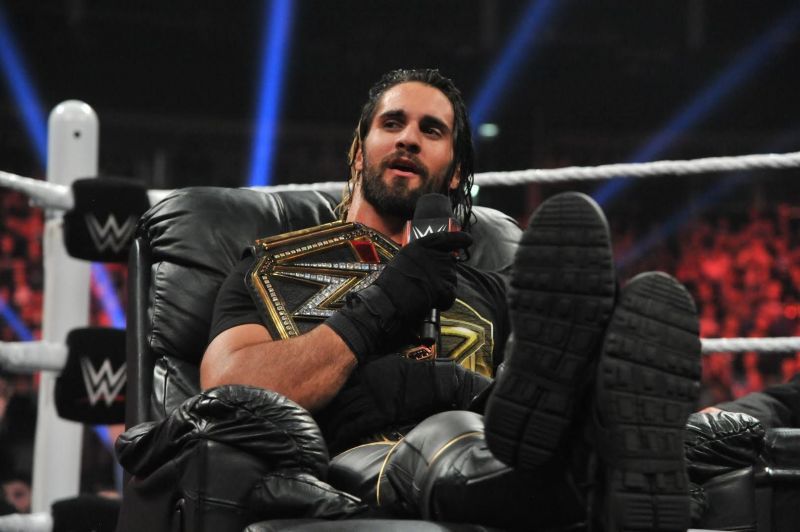 Image result for seth rollins wwe champion