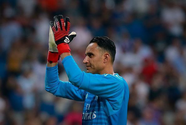 Keylor Navas has found himself warming the bench