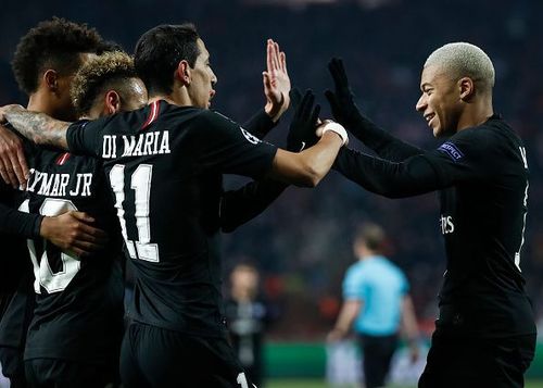 Paris Saint Germain faced a tricky tie in Belgrade