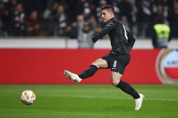 Current Bundesliga top scorer Luka Jovic