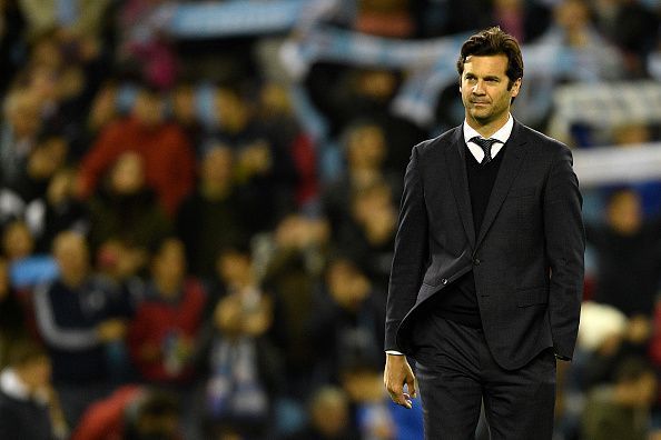 Real Madrid coach Santiago Solari