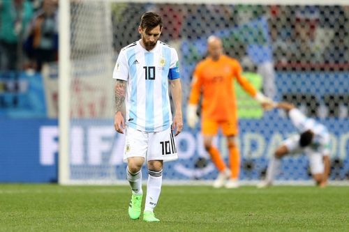 Messi's time with La Albiceleste has not been a happy one