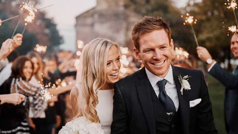 Morgan married his girlfriend on November 3, 2018