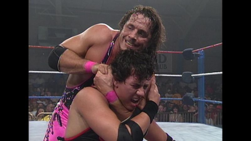 Bret Hart and The 1-2-3 Kid staged a rare face vs. face classic.