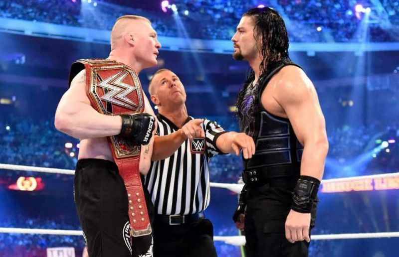 Roman Reigns and Brock Lesnar were involved in a 6 months long rivalry