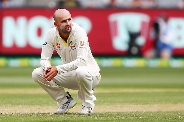 Nathan Lyon ended the innings with figures of 1 for 110