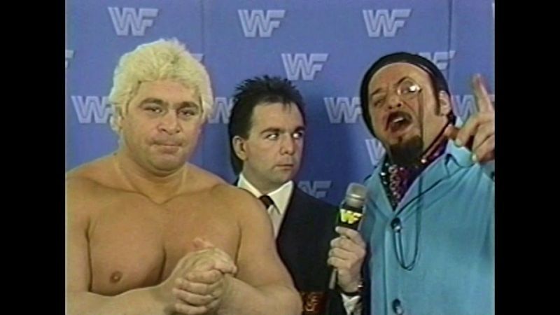 Seen here with Dino Bravo, Frenchy Martin knew how tough Haku was